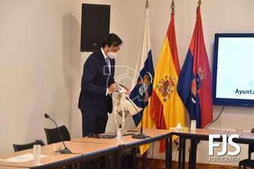 Sesión plenaria del mes de noviembre de 2020/TA y Francisco Javier Santana.